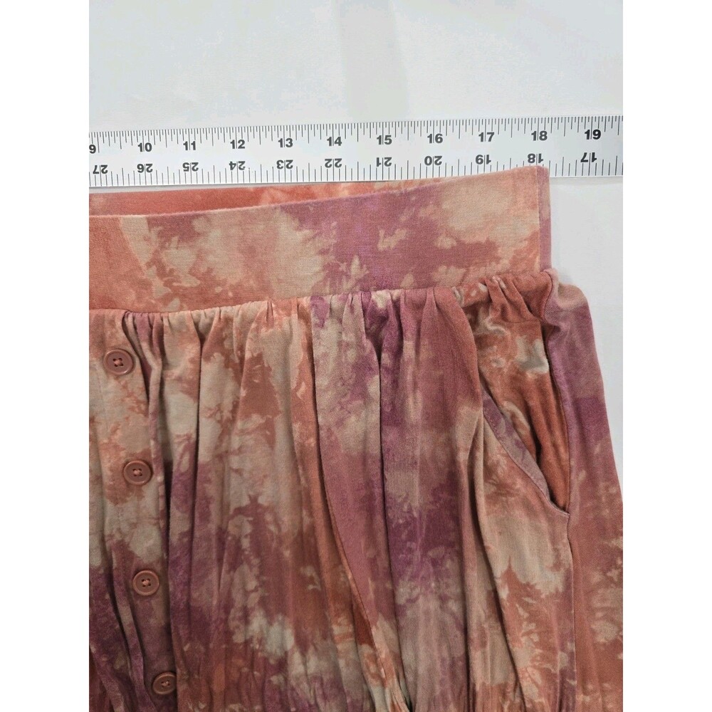 Torrid BOHO Festival Midi Skirt Challis Pleated Tie Dye Plus Size 2 2x BQ - Picture 8 of 9